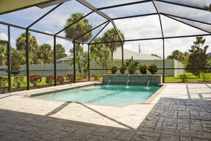 Pool Cage Cleaning by Marshall's Pressure Cleaning Inc.